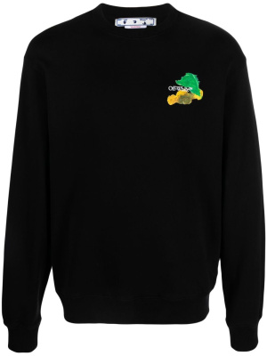 

Brush Arrow crew-neck sweatshirt, Off-White Brush Arrow crew-neck sweatshirt