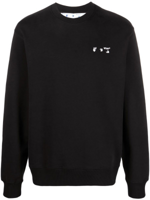 

Hands Off-print crew-neck sweatshirt, Off-White Hands Off-print crew-neck sweatshirt