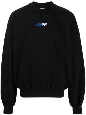 

Logo-print cotton sweatshirt, Off-White Logo-print cotton sweatshirt