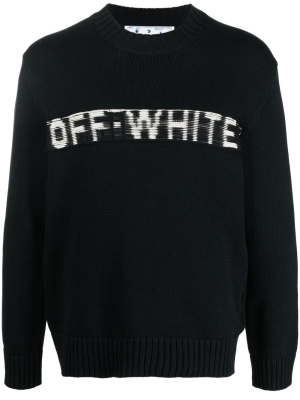 

Logo-print crew-neck sweatshirt, Off-White Logo-print crew-neck sweatshirt