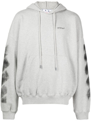 

Arrows-print cotton hoodie, Off-White Arrows-print cotton hoodie