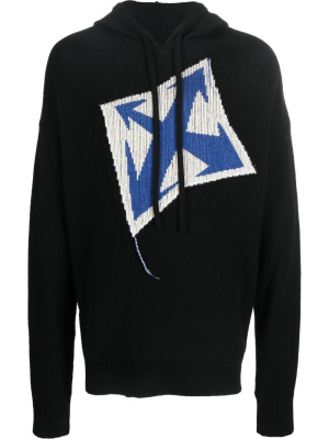 

Chunky-knit hoodie, Off-White Chunky-knit hoodie