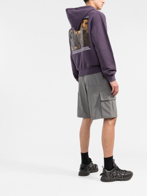 

Graphic print cotton hoodie, Off-White Graphic print cotton hoodie