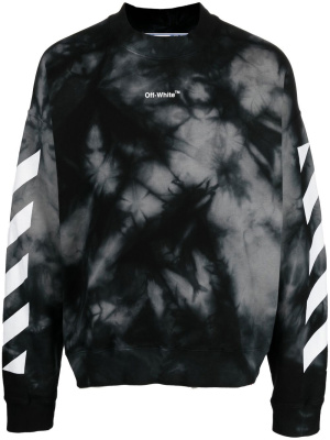 

Logo-print long-sleeve sweatshirt, Off-White Logo-print long-sleeve sweatshirt