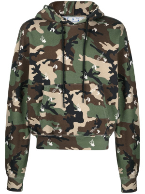 

Camouflage-print hoodie, Off-White Camouflage-print hoodie