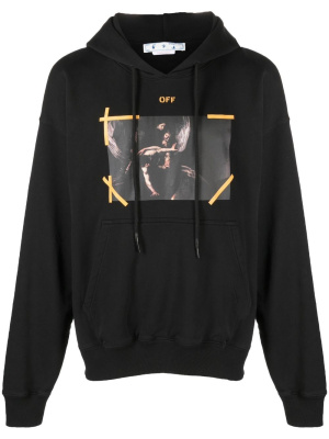 

Arrows Caravaggio print hoodie, Off-White Arrows Caravaggio print hoodie