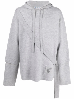 

Easybreezy logo-patch hoodie, Off-White Easybreezy logo-patch hoodie