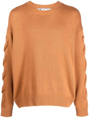 

3D Diag crewneck jumper, Off-White 3D Diag crewneck jumper