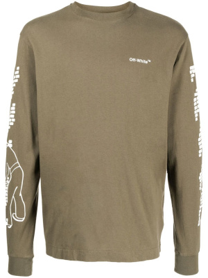 

Logo-print sweatshirt, Off-White Logo-print sweatshirt