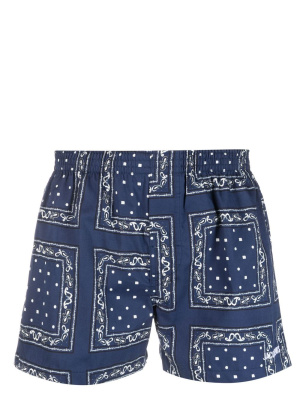 

Logo-embroidered bandana-print boxers, Jacquemus Logo-embroidered bandana-print boxers