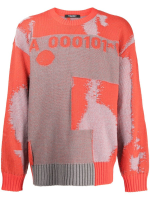 

Erosion oversize jumper, A-COLD-WALL* Erosion oversize jumper