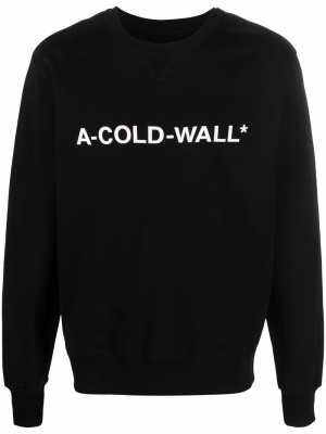 

Logo-print cotton sweatshirt, A-COLD-WALL* Logo-print cotton sweatshirt