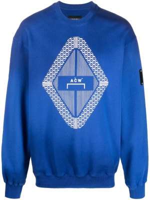 

Gradient logo-print sweatshirt, A-COLD-WALL* Gradient logo-print sweatshirt