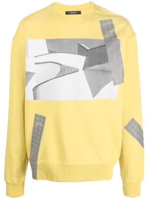 

Grid graphic print sweatshirt, A-COLD-WALL* Grid graphic print sweatshirt