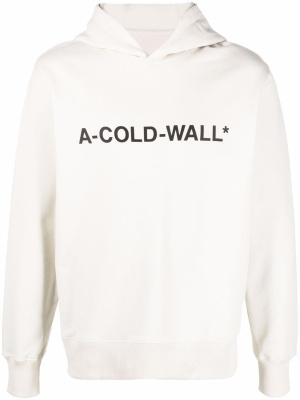 

Logo-print hooded sweat top, A-COLD-WALL* Logo-print hooded sweat top