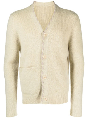 

Lazo contrast-trim cardigan, Jacquemus Lazo contrast-trim cardigan