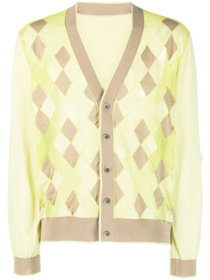 

Toledo argyle cardigan, Jacquemus Toledo argyle cardigan