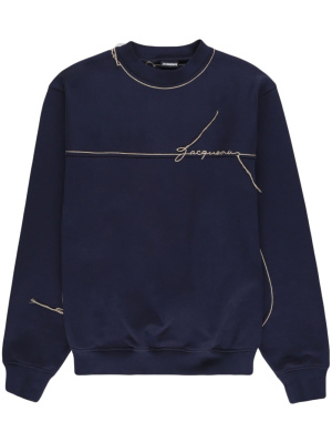 

Le Fio embroidered sweatshirt, Jacquemus Le Fio embroidered sweatshirt