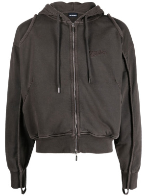 

Le Sweater Camargue zip hoodie, Jacquemus Le Sweater Camargue zip hoodie