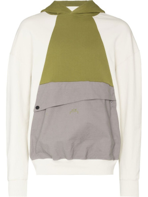 

Flap-pocket panelled hoodie, A-COLD-WALL* Flap-pocket panelled hoodie