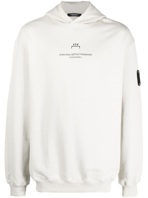 

Logo-patch hooded sweatshirt, A-COLD-WALL* Logo-patch hooded sweatshirt