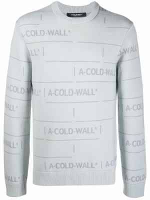 

Chain jacquard knit jumper, A-COLD-WALL* Chain jacquard knit jumper
