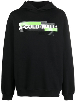 

Logo-print cotton hoodie, A-COLD-WALL* Logo-print cotton hoodie