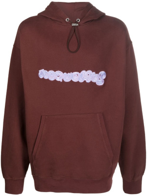 

Logo embroidered hoodie, Jacquemus Logo embroidered hoodie