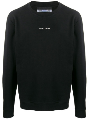 

Logo print sweatshirt, 1017 ALYX 9SM Logo print sweatshirt