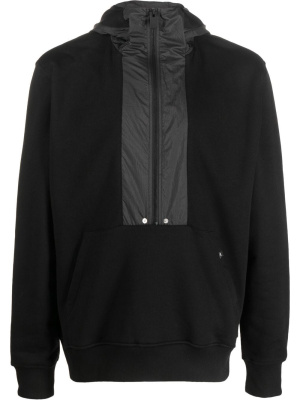 

Panelled long-sleeve hoodie, 1017 ALYX 9SM Panelled long-sleeve hoodie