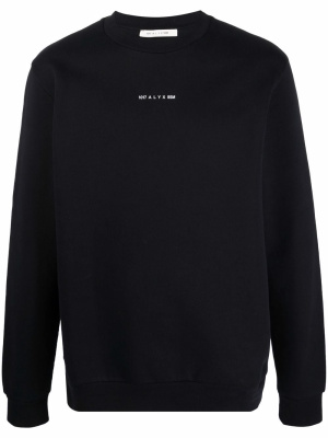 

Logo-print sweatshirt, 1017 ALYX 9SM Logo-print sweatshirt