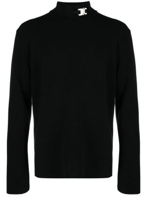 

Bucke-detail knitted jumper, 1017 ALYX 9SM Bucke-detail knitted jumper