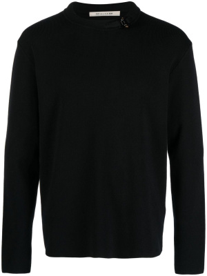 

Fine-knit buckle jumper, 1017 ALYX 9SM Fine-knit buckle jumper