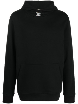

Cotton front-buckle hoodie, 1017 ALYX 9SM Cotton front-buckle hoodie