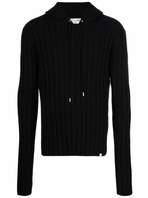 

Ribbed-knit hoodie, 1017 ALYX 9SM Ribbed-knit hoodie