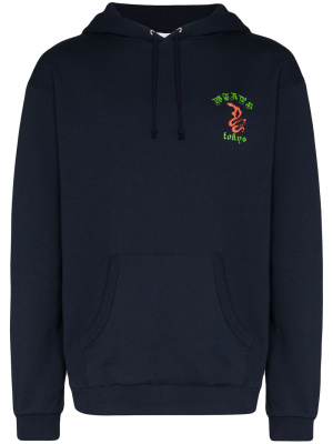 

Tokyo logo print hoodie, WTAPS Tokyo logo print hoodie