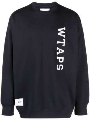 

Logo-print cotton sweatshirt, WTAPS Logo-print cotton sweatshirt