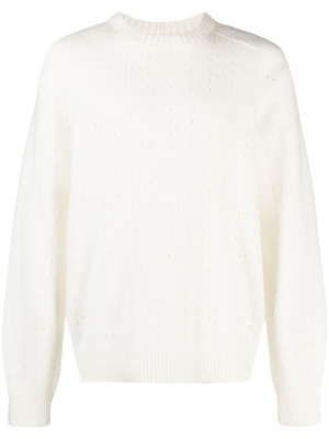 

Noel Fissure crewneck sweater, Helmut Lang Noel Fissure crewneck sweater