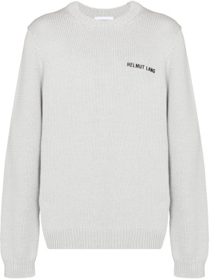 

Ribbed-knit panelled jumper, Helmut Lang Ribbed-knit panelled jumper
