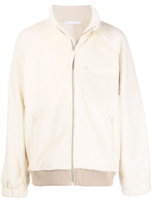 

Zip-up fleece sweatshirt, Helmut Lang Zip-up fleece sweatshirt