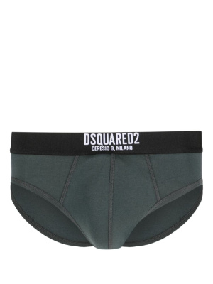 

Logo-print cotton briefs, Dsquared2 Logo-print cotton briefs