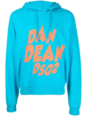 

Logo drawstring hoodie, Dsquared2 Logo drawstring hoodie