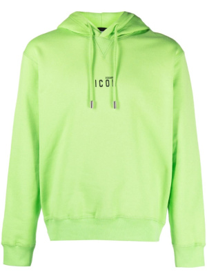 

Icon-print cotton hoodie, Dsquared2 Icon-print cotton hoodie