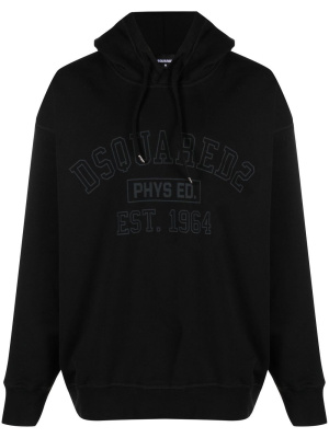 

Logo-print drawstring hoodie, Dsquared2 Logo-print drawstring hoodie