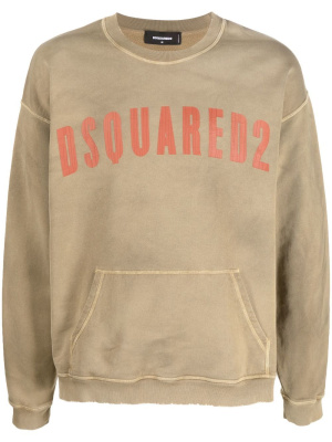 

Logo-print detail sweatshirt, Dsquared2 Logo-print detail sweatshirt