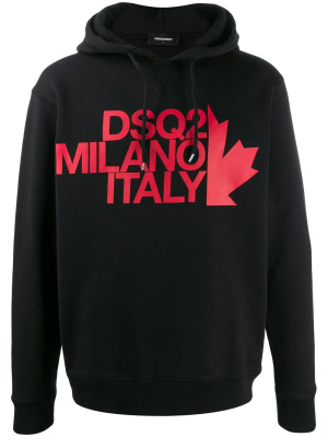 

Logo print hoodie, Dsquared2 Logo print hoodie