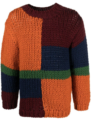 

Colour-block wool jumper, Dsquared2 Colour-block wool jumper