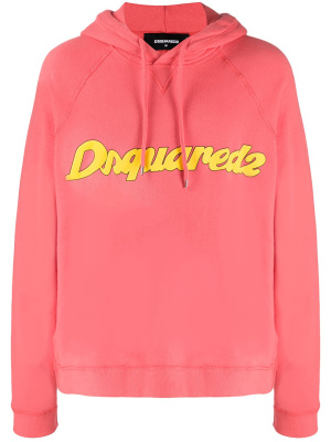 

Logo-print hooded sweatshirt, Dsquared2 Logo-print hooded sweatshirt