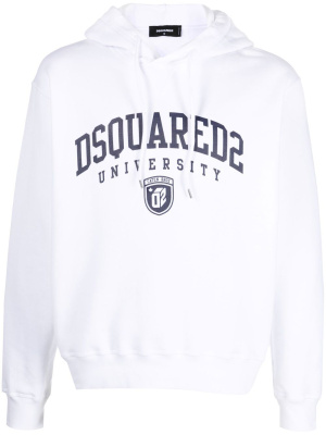 

University print drawstring hoodie, Dsquared2 University print drawstring hoodie