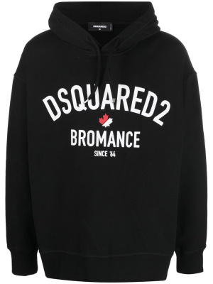 

Bromance-print logo hoodie, Dsquared2 Bromance-print logo hoodie